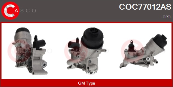 CASCO Radiatore olio, Olio motore OPEL