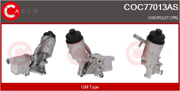 CASCO Radiatore olio, Olio motore CHEVROLET,OPEL