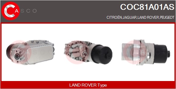 CASCO Carter, Filtro olio CITRO?N,JAGUAR,LAND ROVE