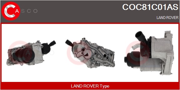 CASCO Modulo filtro dell?olio LAND ROVER