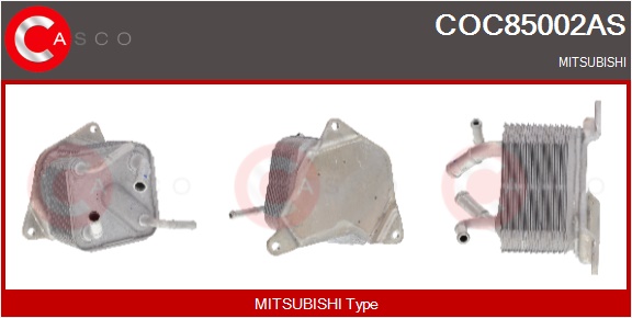 CASCO Radiatore olio, Olio motore MITSUBISHI