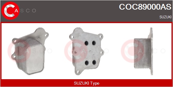 CASCO Radiatore olio, Olio motore SUZUKI