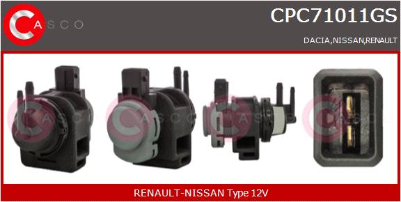 CASCO CONVERTITORE PRESSIONE   RENAULT, NISSAN