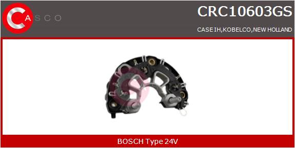 CASCO PIASTRA DIODI ALTERNATORE