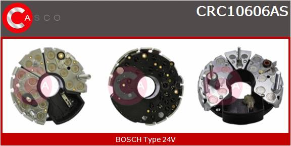 CASCO PIASTRA DIODI ALTERNATORE