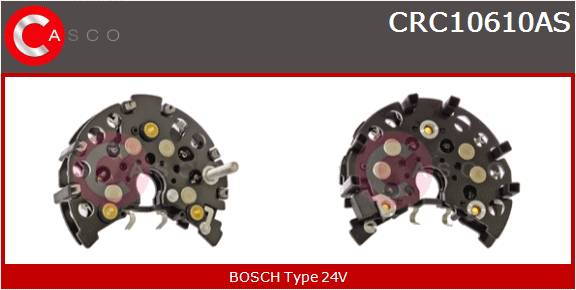 CASCO PIASTRA DIODI ALTERNATORE