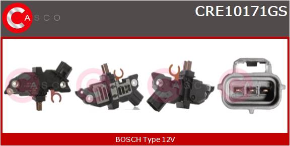 CASCO REGOLATORE ALTERNATORE