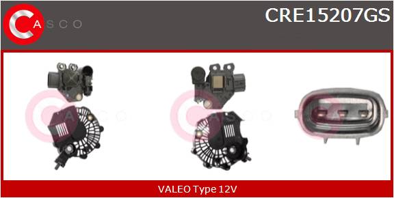 CASCO REGOLATORE ALTERNATORE