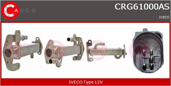 CASCO RADIATORE VALV. EGR   IVECO