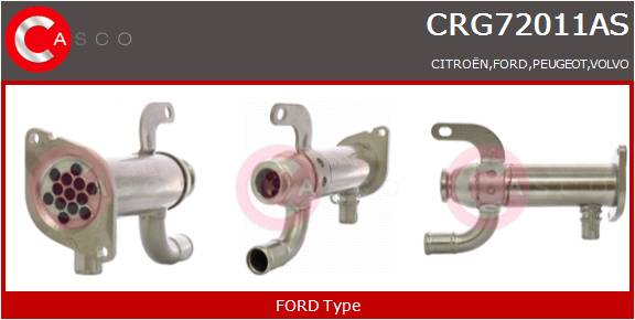 CASCO RADIATORE VALV. EGR   FORD