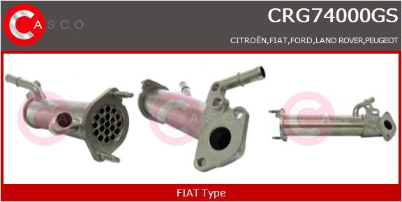 CASCO RADIATORE VALV. EGR   FIAT