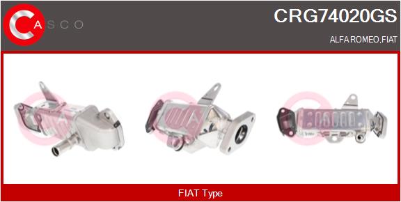 CASCO Radiatore, Ricircolo gas scarico FIAT