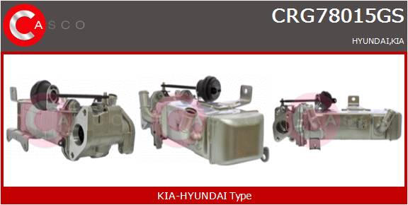 CASCO RADIATORE VALV. EGR   HYUNDAI, KIA