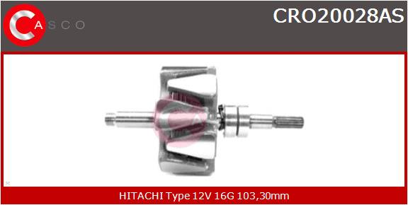 CASCO ROTORE_ALTERNATORE