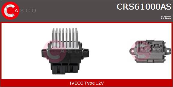 CASCO RESISTORE_VENTOLA ABITACOLO  IVECO