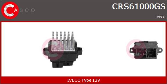 CASCO RESISTORE_VENTOLA ABITACOLO  IVECO