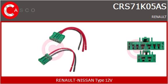 CASCO RESISTORE_VENTOLA ABITACOLO RENAULT-NISSAN