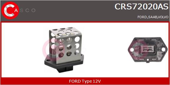 CASCO RESISTORE_ELETTROVENTOLA  FORD