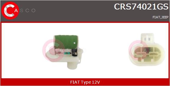 CASCO RESISTORE_ELETTROVENTOLA  FIAT