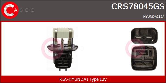 CASCO RESISTORE_ELETTROVENTOLA  KIA-HYUNDAI