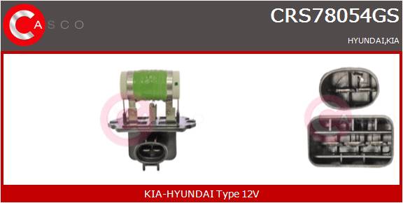 CASCO RESISTORE_ELETTROVENTOLA  KIA-HYUNDAI