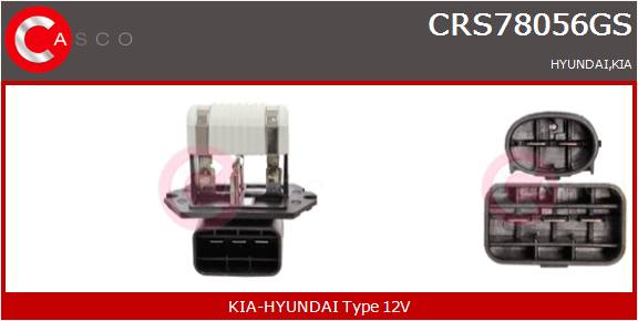 CASCO RESISTORE_ELETTROVENTOLA  KIA-HYUNDAI