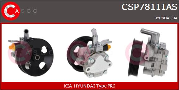 CASCO POMPA STERZO IDRAULICA HYUNDAI,KIA