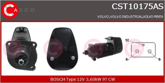 CASCO Mot.Avv.VOLVO PENTA
