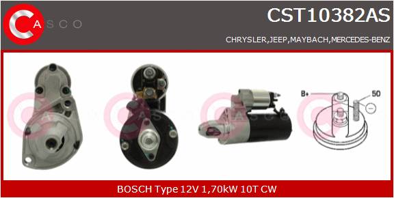 CASCO Mot.Avv.MERC. 12V1,7kW