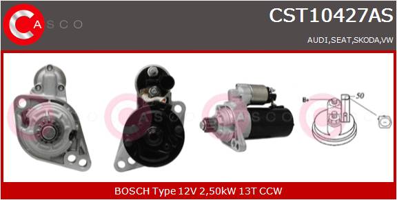 CASCO Mot.Avv.VAG-12V 1,7kW