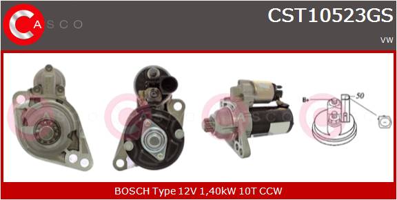 CASCO MOT. AVVIAMENTO  VW