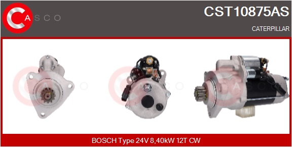 CASCO Mot.Avv.CATERPILLAR