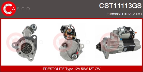 CASCO Mot.Avv.CUMMINS,PERKINS,VOLVO