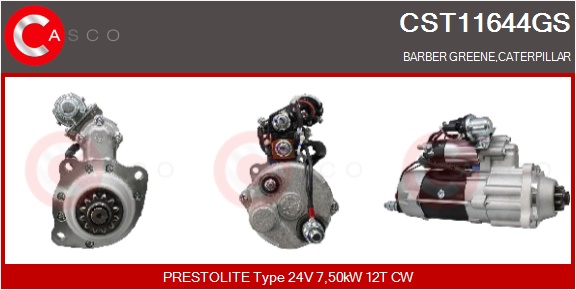 CASCO Mot.Avv.CATERPILLAR