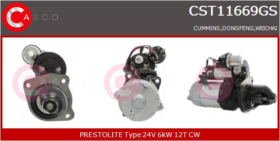 CASCO Mot.Avv.CUMMINS,DONGFENG,WEICHAI