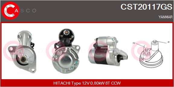 CASCO Mot.Avv.YANMAR