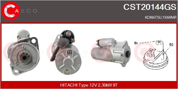 CASCO Mot.Avv.YANMAR