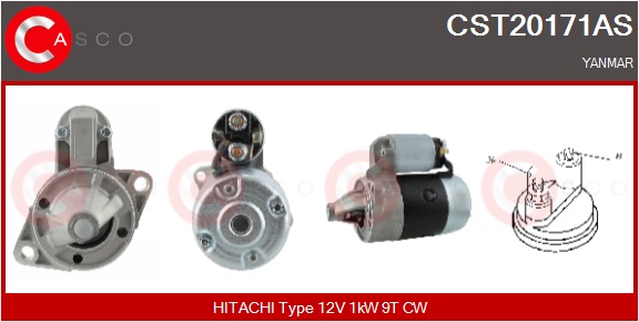 CASCO Mot.Avv.YANMAR