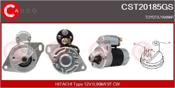 CASCO Mot.Avv.YANMAR