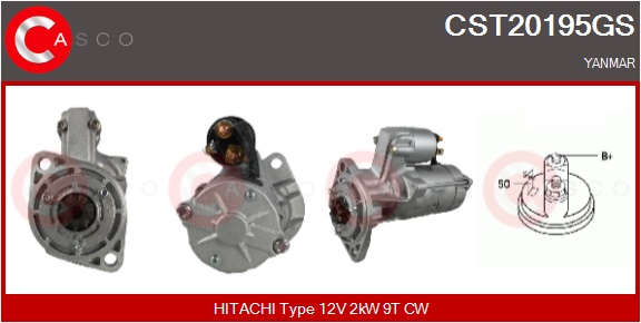 CASCO Mot.Avv.YANMAR