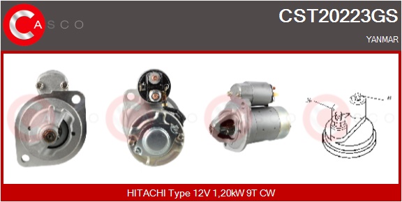 CASCO Mot.Avv.YANMAR
