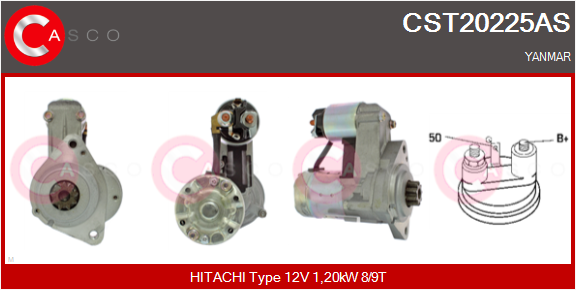 CASCO Mot.Avv.YANMAR