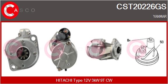 CASCO Mot.Avv.YANMAR