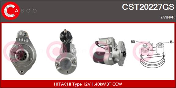 CASCO Mot.Avv.YANMAR