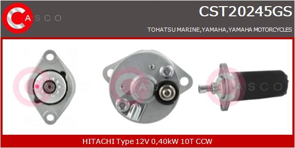 CASCO Mot.Avv.TOHATSU MARINE