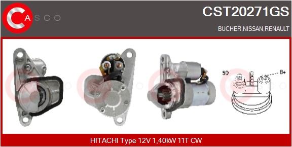 CASCO Mot.Avv.NISSAN,RENAULT