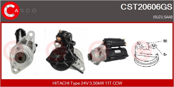 CASCO Mot.Avv.ISUZU