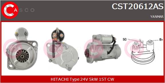 CASCO Mot.Avv.YANMAR