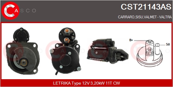 CASCO Mot.Avv.CARRARO,SISU,VALTRA