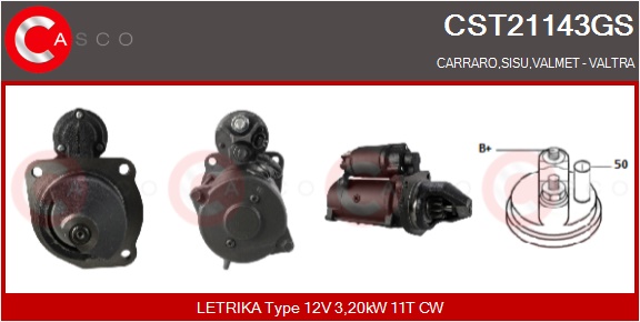 CASCO Mot.Avv.CARRARO,SISU,VALTRA